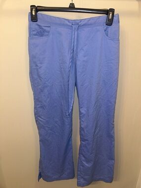 Grey’s Anatomy by Barco Ceil Blue Drawstring Scrub Pants Women’s Small Petite